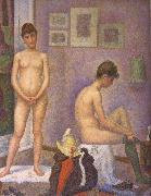 Georges Seurat, The Post of Woman